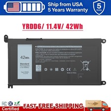 42WH YRDD6 Battery For Dell Inspiron 3493 3582 3583 3584 7586 3793 NEW Wholesale picture