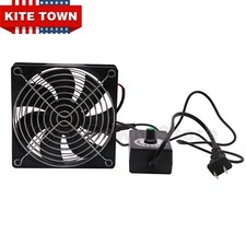 120mm AC Powered Fan with Vriable Speed Controller, 110V -120V Vriable picture