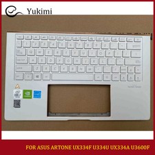 FOR ASUS ARTONE UX334F U334U UX334A U3600F White C Shell  Palmrest Keyboard picture