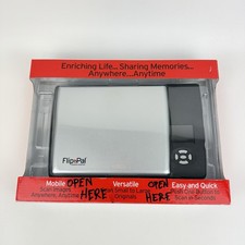 FlipPal Mobile Scanner Model 100C - Portable Flatbed w/ 4GB card - Works - Read picture
