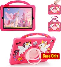 Case for iPad 5th/6th Generation - Cute Unicorn Design with Detachable Strap picture