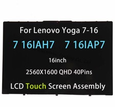 LCD Touch Screen Assembly For Lenovo Yoga 7 16IAP7 16IAH7 82QG 82UF 5D10S39809 picture
