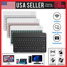Wireless Bluetooth Keyboard For Windows Android iOS PC Phone Tablet Universal US picture