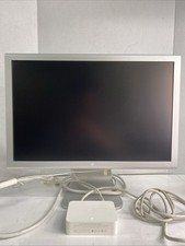 Apple A1081 20 inch Widescreen Cinema Display LCD Monitor Vintage Desk Screen picture