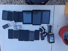 13 Phones 3 Tablets 1 Smartwatch Lot Samsung LG Motorola Parts Repair AS IS picture
