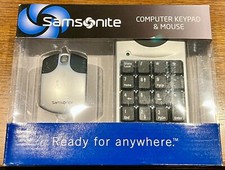 Samsonite Portable Computer Numeric Keypad & Mouse Travel Kit Brand New picture