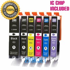 6pk PGI-280 XXL CLI-281 XXL Ink for Canon Pixma TS8120 TS8220 TS8320 TS8322 picture
