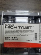 New R5F008AAA Evolis Color Ribbon YMCKO for Primacy, Elypso - 300 images  picture