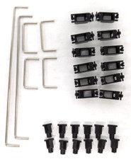 DROP + ROBO Stabilizers 2U 4 6. 25U 17U For GH60 for Mechanical Keyboard picture