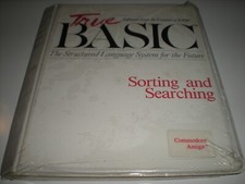 True BASIC Sort & Search for Amiga 500, 1000 & 2000 computers. Sealed. Very rare picture