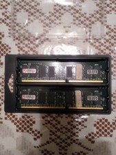 Authentic Kingston ValueRAM 1GB Kit (2×512MB) KVR400X64C3AK2/1G PC-3200 400MHz  picture