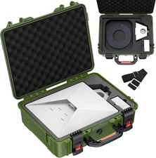 Starlink Mini Case, IP67 Waterproof Starlink Mini Hard Case with Portable Green picture