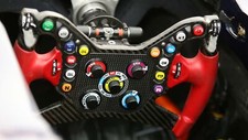 Cars formula one vehicles buttons car interiors steering Desk Mat Stitched picture
