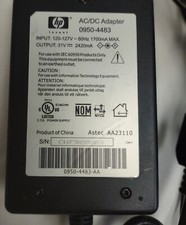 Genuine HP AC/DC Adapter 0950-4483 Printer Power Supply Cord DC 31V/2420 mA picture