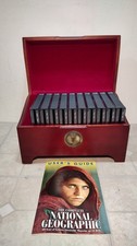 The Complete National Geographic CD-ROM Set in the original wooden storage chest picture