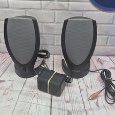 Harman Kardon HK195 Computer Speakers Black Grey Multimedia Desktop Audio Set picture