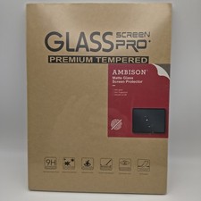 Ambison Matte Glass Screen Protector Premium Tempered Glass Pro 9H Hardness NEW picture