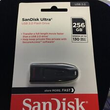 SanDisk SDCZ48-256G-AW46 256GB 130MB/s Ultra USB 3.0 Flash Drive Brand New picture