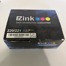 EZink 220/221 Color and Black Box Ink Cartridges 16 picture