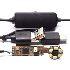 8MP USB Endoscope Borescope Inspection Camera with 6LED Light for Industrial picture