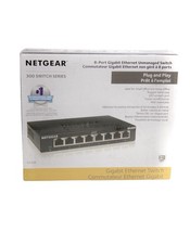 Netgear 300 Switch Series 8 Port Gigabit Brand New Sealed Unopened Box picture