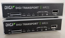 Pair of Digi Transport WR21 Router NO AC *UNIT ONLY* picture