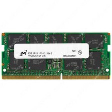 Micron 8GB DDR4-2133 ECC SODIMM MTA18ASF1G72HZ-2G1A1 Server Memory RAM picture