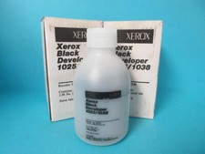 LOT OF 2 NEW GENUINE XEROX BLACK DEVELOPER 1025/1038 5R142 1.98LBS/900g EACH picture