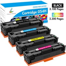 4x 054H XL Toner Cartridge For Canon CRG 054 MF641cw MF642cdw MF644cdw LBP622cdw picture