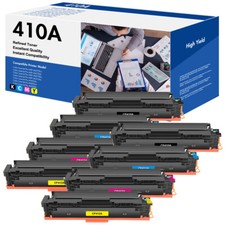 8PK Toner Compatible With HP 410A CF410A LaserJet Pro MFP M477fdw M477fnw M452dw picture