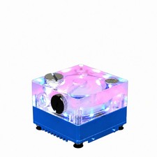 12V Mini Water Cooling Pump Reservoir Combo G1/4 for ITX SFF Compact PC picture