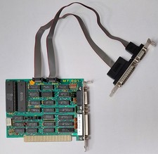 Multitech MT-201 8-Bit ISA Multi-I/O Controller (LPT, COM, UMC, Retro, 1989) picture