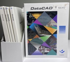 DataCAD Book Set Lot 4 Version 5 Manuals & Guides 1993 picture