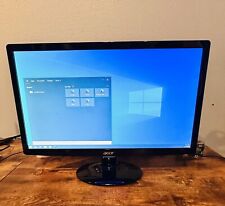 ACER 20 in LCD Computer Monitor Model S202HLBD LED  BLACK picture