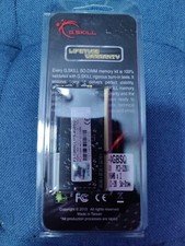 Used G.SKILL SO-DIMM 4GB DDR3-1600 PC3-12800 F3-12800CL11S-4GBSQ picture