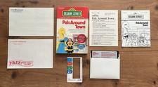 Sesame Street PALS AROUND TOWN HI TECH Expressions Floppy Disk UNTESTED Software picture