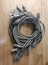 Lot Of 8 Apple Volex E62405SP / PS204  / Power Cord for iMac Gray Plug picture
