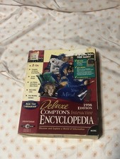 Deluxe Compton's Interactive Encyclopedia 1998 – Windows 95/3.1 – Factory Sealed picture