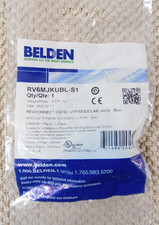 RV6MJKUBL-S1 Belden REVConnect Jack Cat 6+ UTP Modular Jack, Blue picture