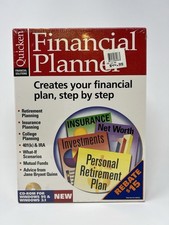 Quicken Financial Planner CD-ROM for Windows Creates Financial Plan Step by Step picture