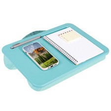 LAPGEAR Compact Lap Desk – Fits Up to 14″ Laptops – Aqua Sky – Style No. 43109 picture