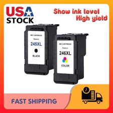 2 Pack PG-245XL Black & CL-246XL Color Ink for Canon PIXMA iP2820 MG2420 MG2522 picture