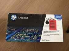 Genuine HP 504A Black Original LaserJet Toner Cartridge, CE250A - New Sealed picture