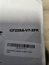 2 PACK PREMIUM TONER CARTRIDGE TRUE IMAGE  CF226A INK BLACK picture