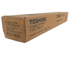 Genuine Toshiba T-FC75U-Y Yellow Toner Cartridge picture