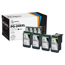 LD InkPods for Canon PG-245XL High Yield (Black, 4-Pack with OEM printhead) picture