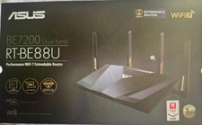 ASUS RT-BE88U Dual-band WiFi 7 AiMesh Extendable Performance Router, picture