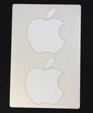 Vintage Genuine OEM Apple Logo Decals - 2