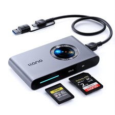 llano CFexpress Type A/SD 4.0 Card Reader, USB 3.1 Gen 2 10Gbps High-Speed CF picture