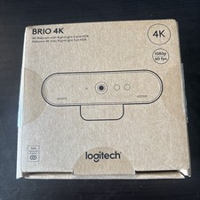 Logitech BRIO 4K Ultra HD Webcam 960-001419 HDR RightLight 3 Windows USB (NIB) picture